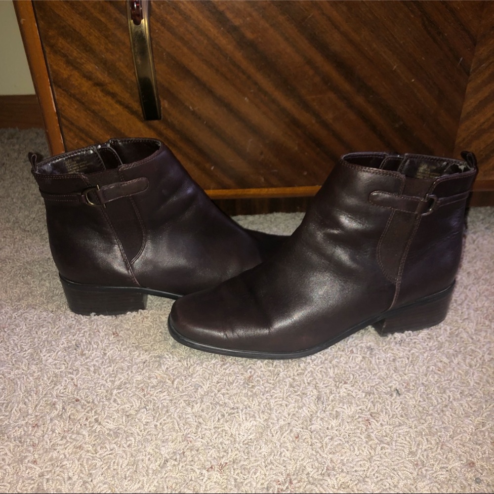 Brown boots